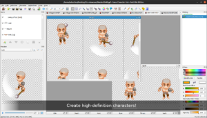 Create high-definition characters!
